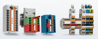 Blocuri distribuitor gata de conexiune, cu conexiune push-in Blocuri distribuitor gata de conexiune, cu conexiune push-in